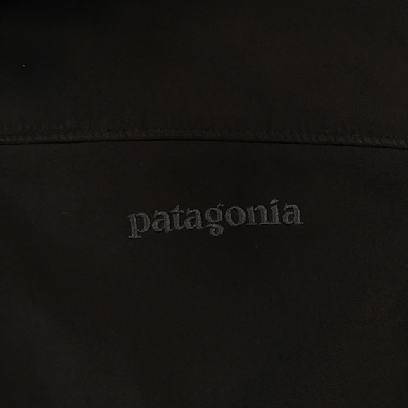 Patagonia Mens Black Softshell Jacket L A4002 - Picture 4 of 7